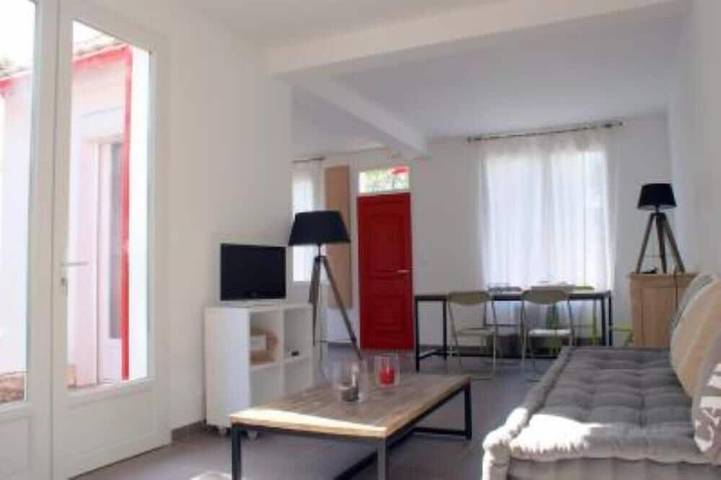 Charmantes Haus mit Garten und direktem Zugang zum Strand (50 m) in Saint-Palais-sur-Mer, Côte de Beauté