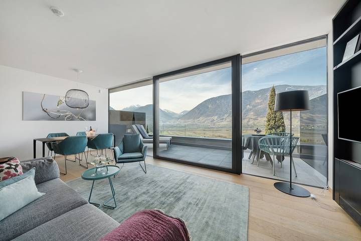 Ferienwohnung für 2 Personen, mit Balkon und Sauna in Meran - 3