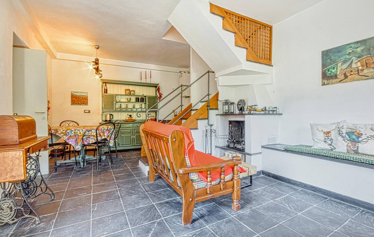 Gemütliche Terrassenwohnung bei Avegno - Parkplatz, Flussblick in Terrile, Uscio