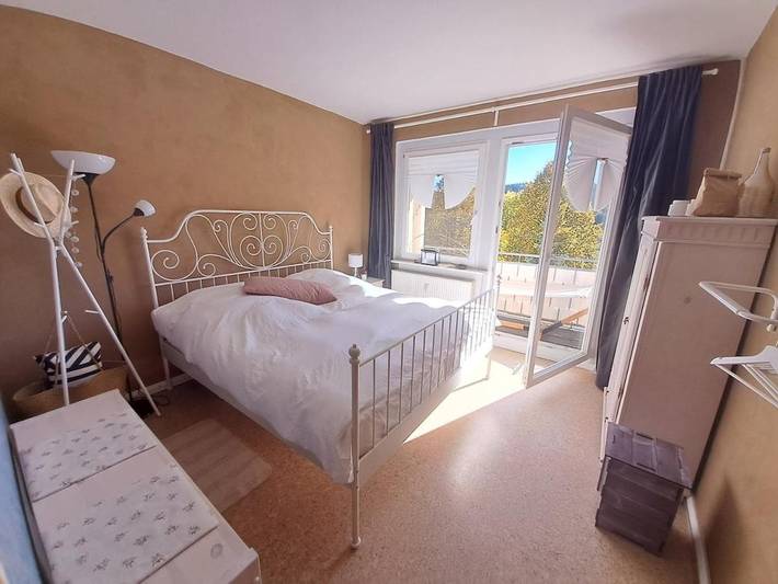 Ferienwohnung für 7 Personen, mit Balkon und Sauna sowie Ausblick in Bad Elster