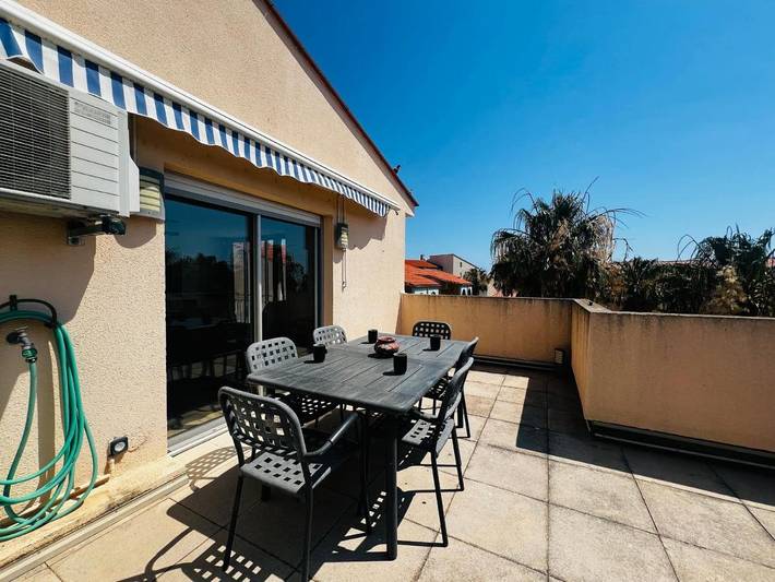 Gîte pour 4 personnes, avec terrasse dans Office de Tourisme d'Argelès sur Mer - 4