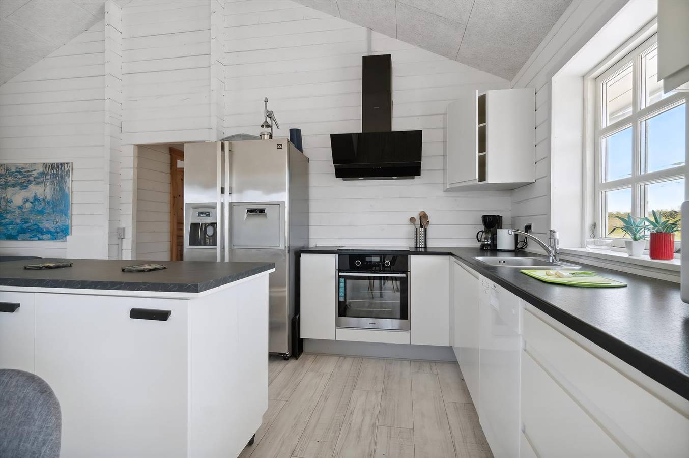 Home in Spøttrup with sauna in Ålbæk Strand, Limfjord in Westjütland