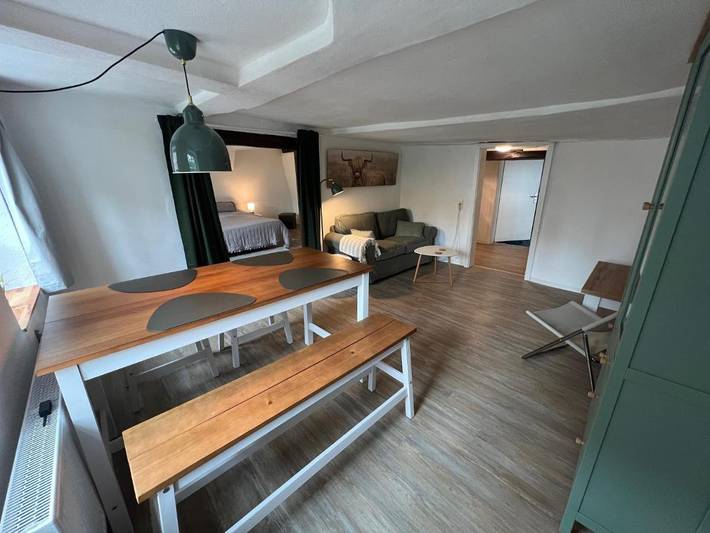 Ferienwohnung für 4 Personen, mit Ausblick in Melsungen