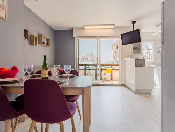 Appartement de vacances pour 4 personnes, avec balcon - 1