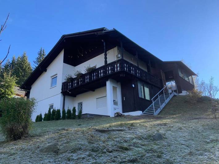 Location de vacances pour 4 personnes, avec balcon et jardin dans Eberstein