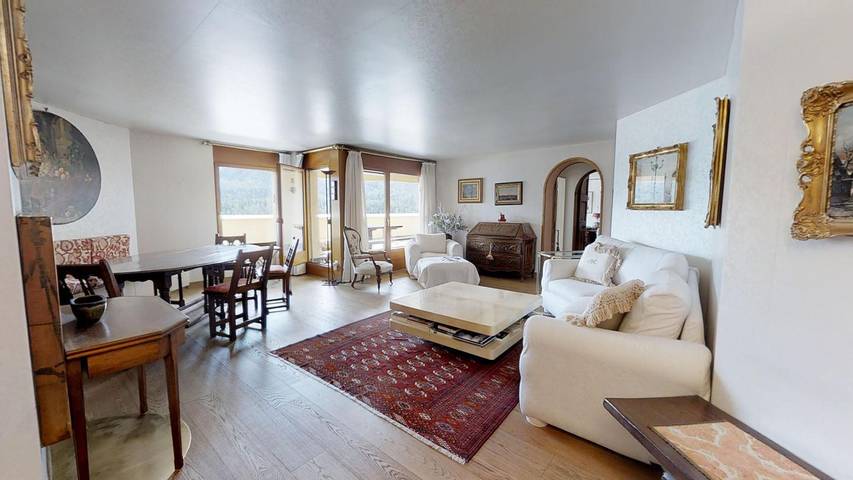 Ferienwohnung für 4 Personen, mit Seeblick und Terrasse sowie Sauna und Ausblick - 1