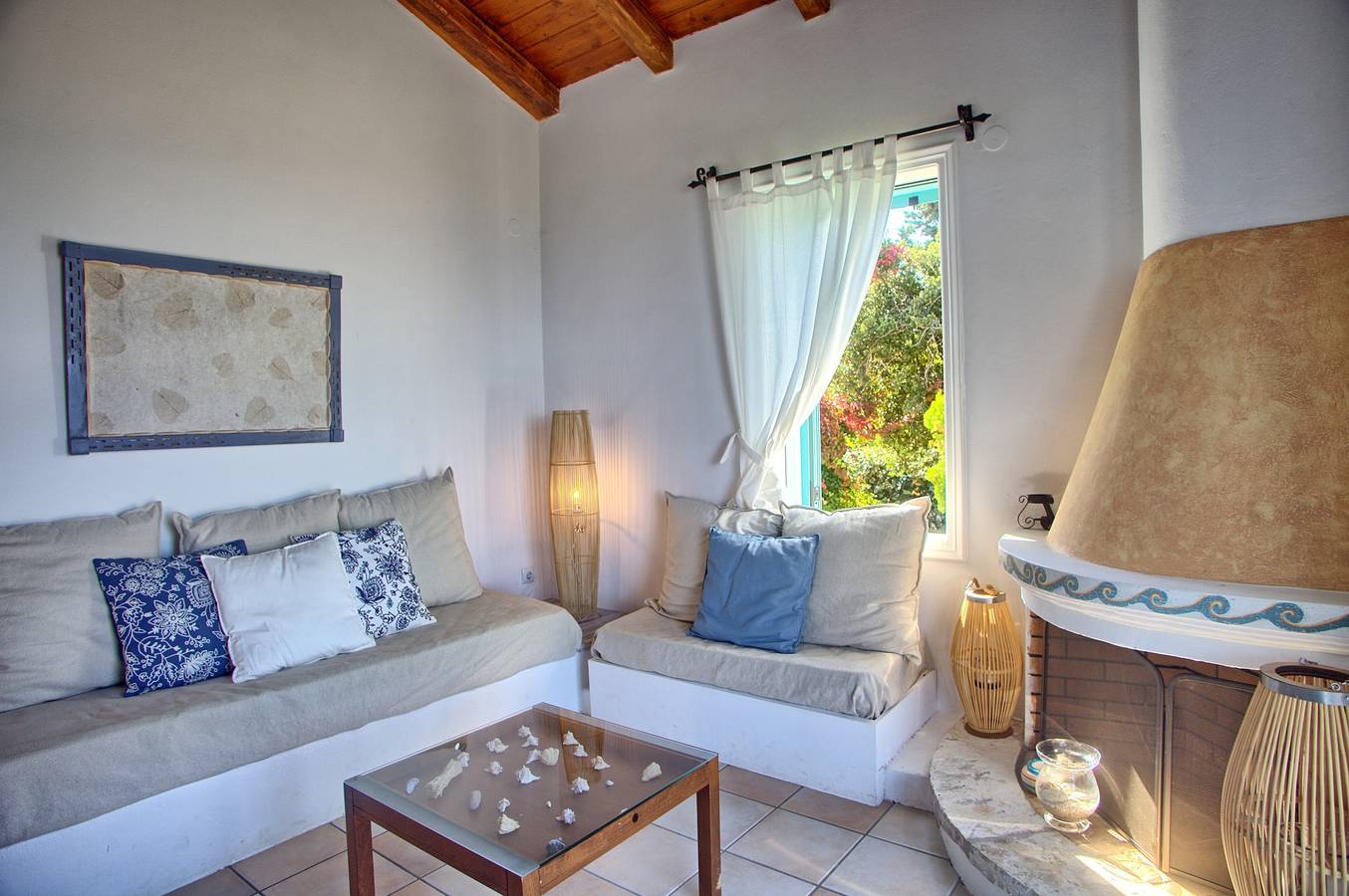 Holiday Home 'Villa Ostria' with Sea View, Private Pool and Wi-Fi in Greece