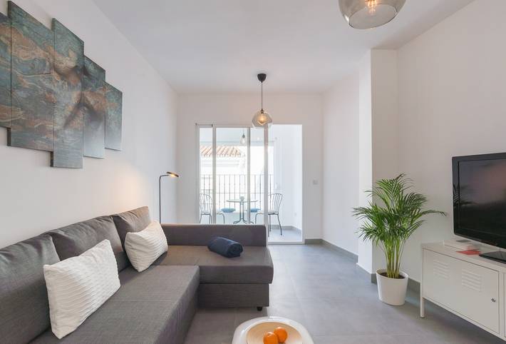 Apartamento entero, Apartamento 'The Kiss Málaga Centro' con Balcón, Wi-Fi y Aire Acondicionado in Málaga Centro, Málaga