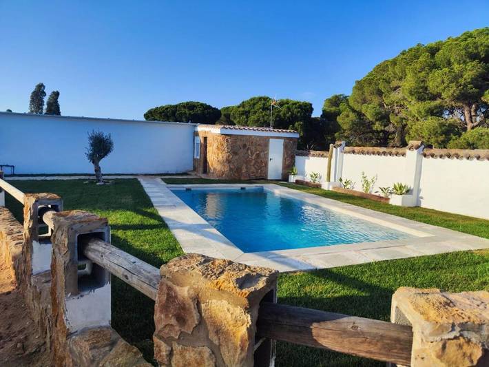 Chalet para 7 personas, con jardín además de piscina y vistas en La Janda - 2