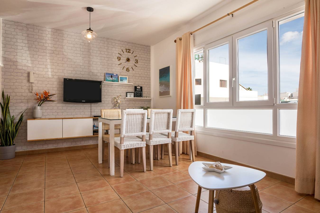 Maison de vacances maritime Casa Yerida avec piscine et Wi-Fi in Piedra Playa, La Oliva