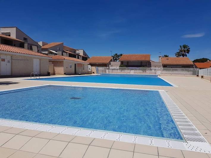 Maison de vacances pour 6 personnes, avec terrasse, adapté aux familles dans Saint-Cyprien-Plage
