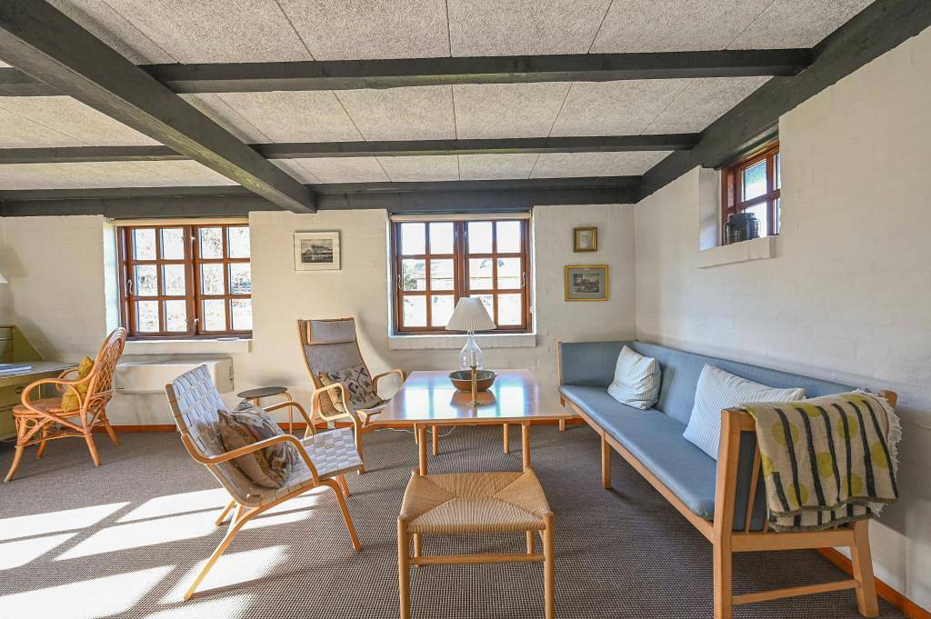 Schönes Ferienhaus mit Kaminofen und herrlichem Blick auf den Nissum Fjord in Ulfborg, Nissum Fjord