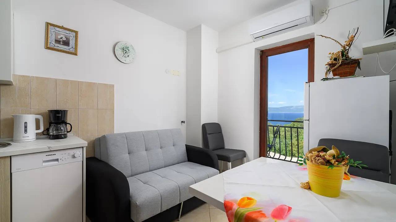 Ganze Ferienwohnung, Ferienwohnung für 3 Personen (32 m²) in Drenje in Raša, Ostküste Istrien