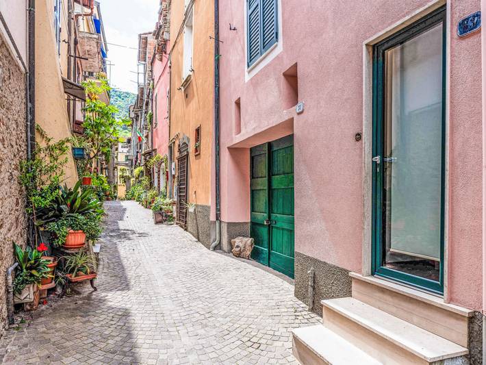 Location de vacances pour 4 personnes, avec vue et balcon à Villanova d'Albenga