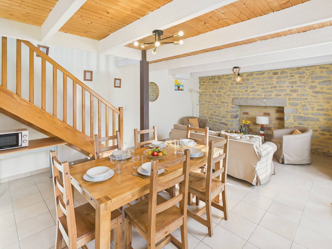 Gîte 6 personnes avec jardin proche plage in Penmarch, Region de Quimper