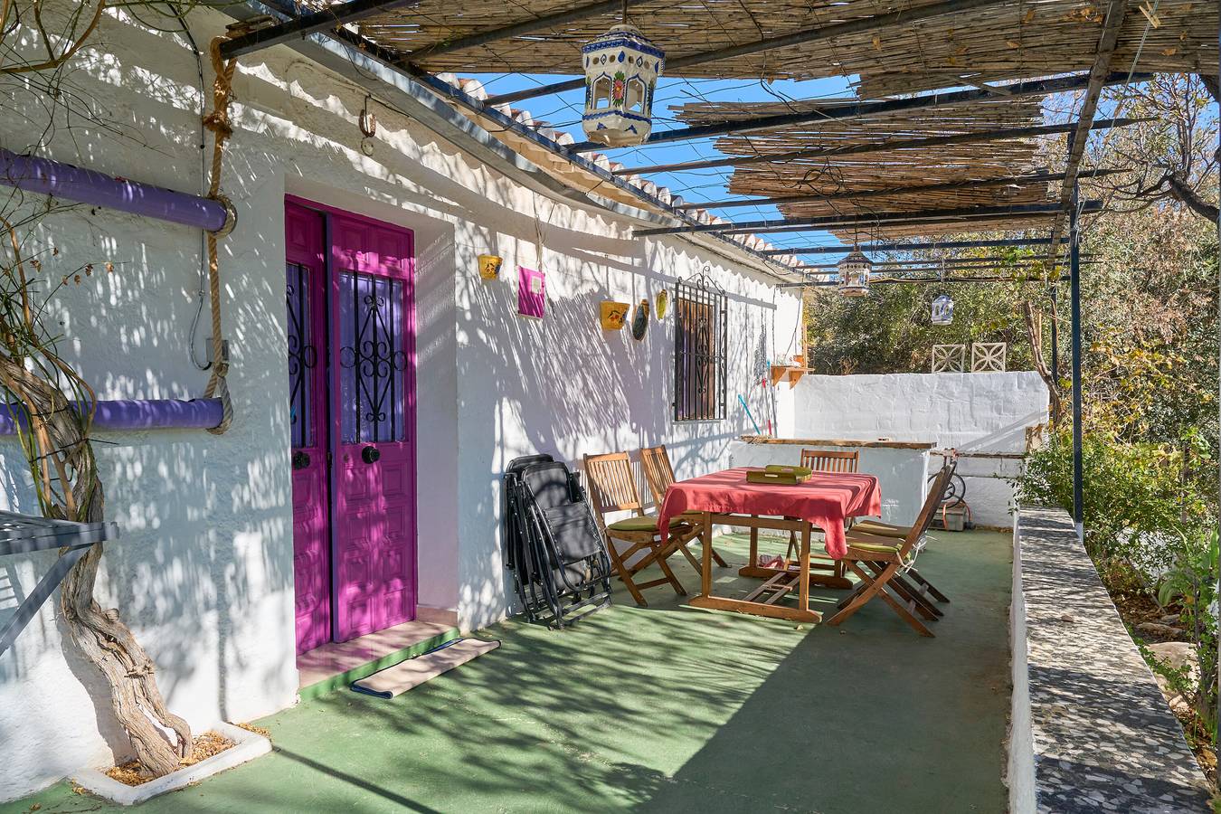 Maison de vacances "Casa Papi" avec vue sur les montagnes, piscine et Wi-Fi. in Alcaucín, Province de Málaga