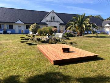 Hôtel pour 2 personnes, avec jardin à Étables-sur-Mer