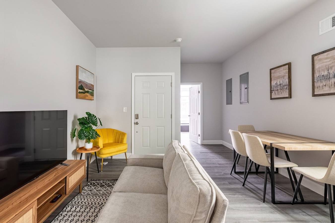 Apartamento entero, City Center 2Queens 1twin in Filadelfia, Pensilvania