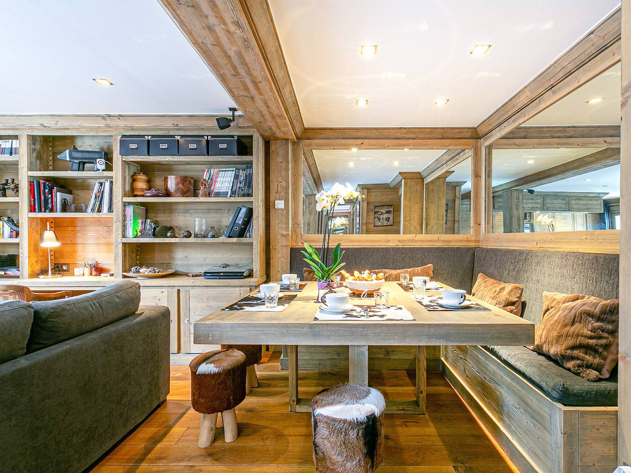 Appartement entier, Appartement élégant à Courchevel avec 3 chambres et service de conciergerie in Courchevel 1850, Saint-Bon-Tarentaise