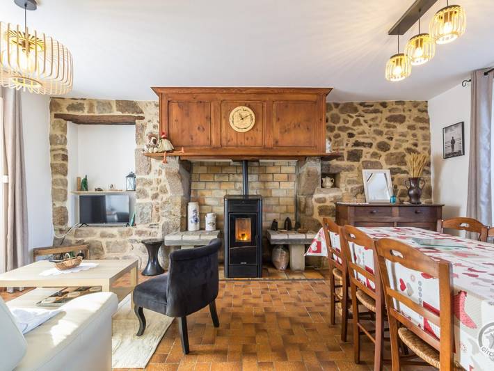 Gîte pour 5 personnes, avec jardin