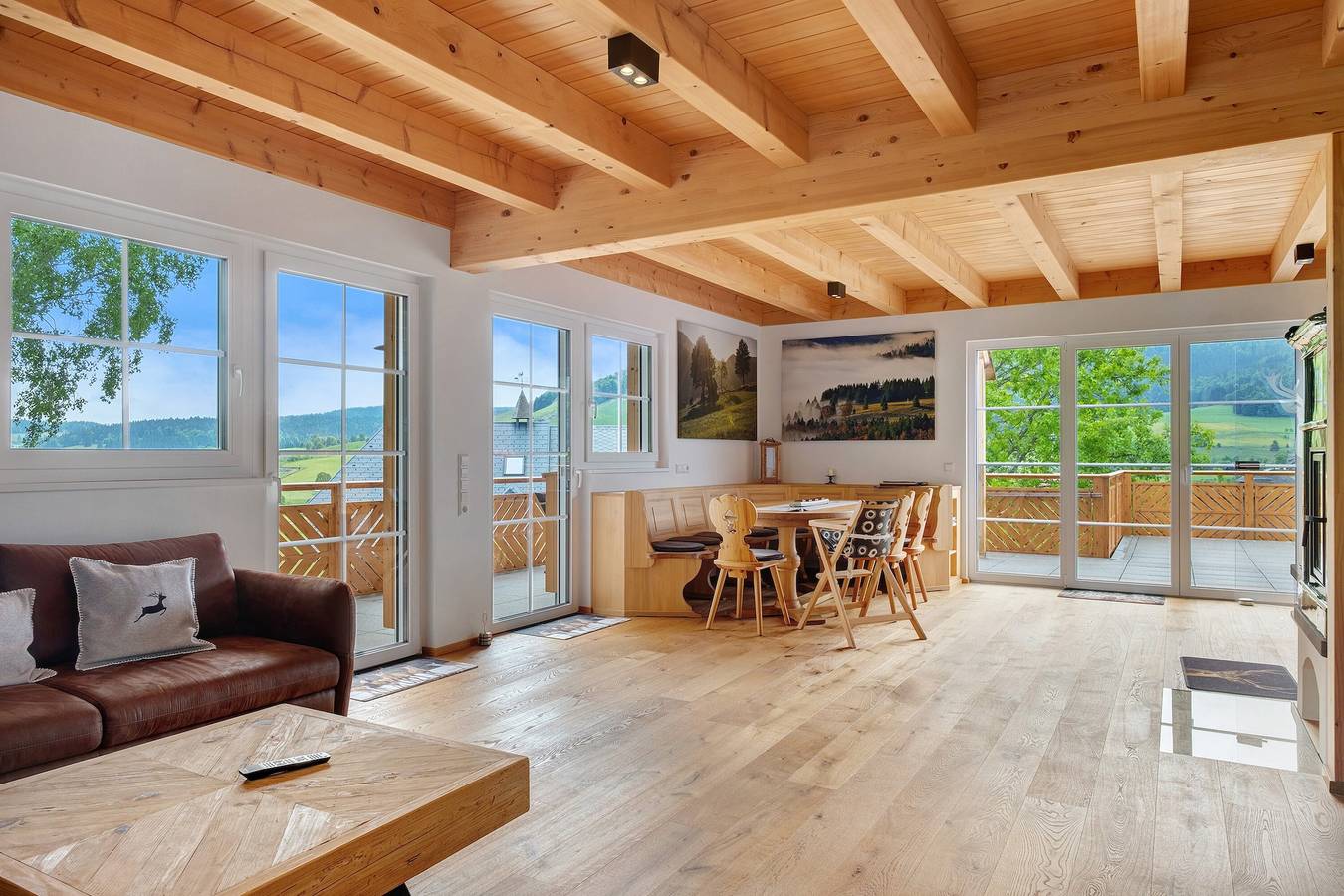 Ferienhaus 'Chalet Schonzeit' mit Bergblick, privater Terrasse und Wi-Fi in Bernau im Schwarzwald, Südschwarzwald