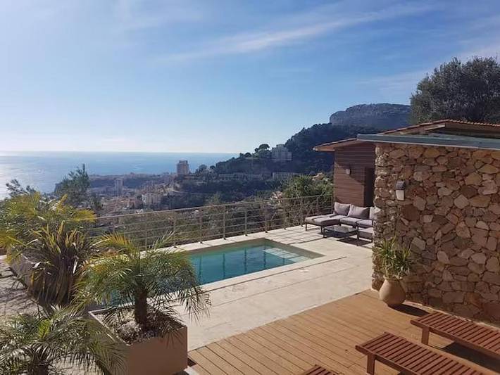 Villa pour 8 personnes, avec piscine à Beausoleil
