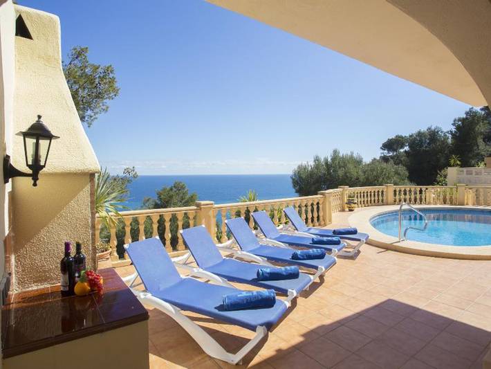 Chalet para 4 personas, con Terraza además de Jacuzzi y Jardín en Marina Alta - 3