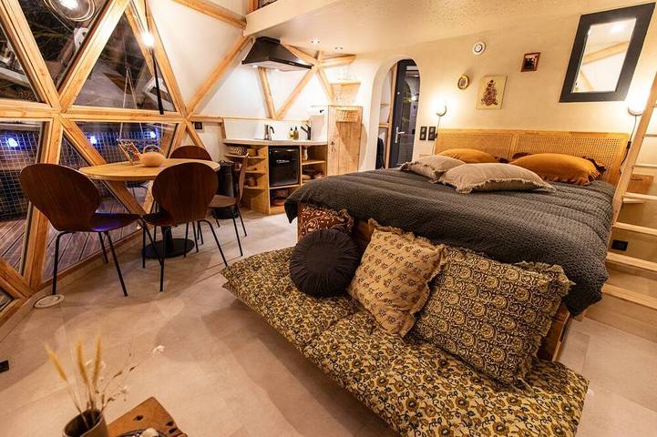 Cabane en bois pour 4 personnes, avec Terrasse à Autrans - 4