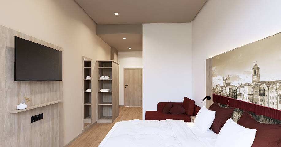 Hôtel pour 2 personnes, avec terrasse, animaux acceptés