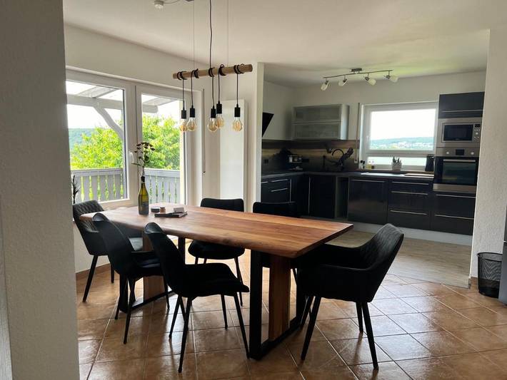 Ferienwohnung für 7 Personen, mit Balkon und Ausblick in Bad Kissingen