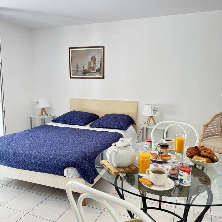 Appartement de vacances pour 2 personnes, avec jardin et vue, animaux acceptés