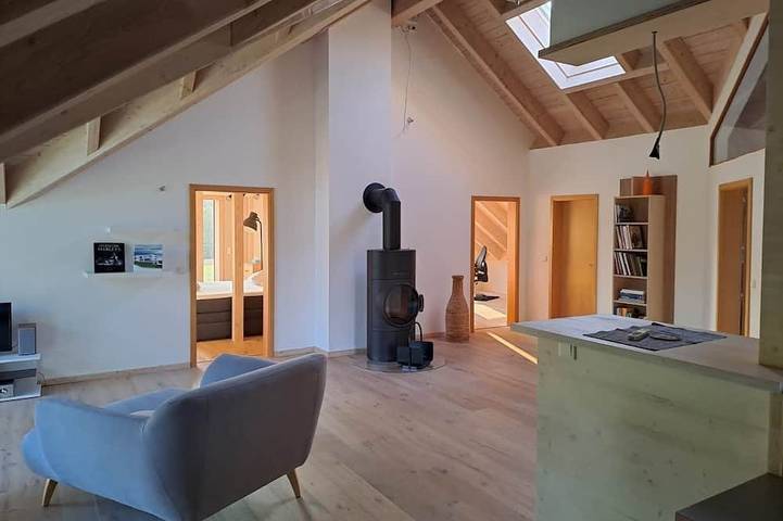 Appartement entier, Exceptional vacation apartment in the Odenwald, near Darmstadt in Groß-Bieberau, Arrondissement de Darmstadt-Dieburg