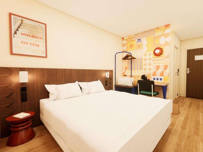 Hôtel pour 4 personnes, avec Terrasse et Piscine