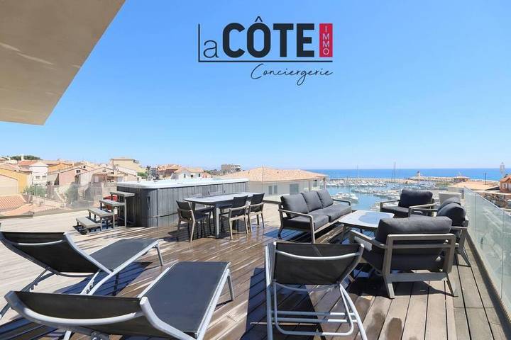 Appartement de vacances pour 8 personnes, avec vue et terrasse, animaux acceptés