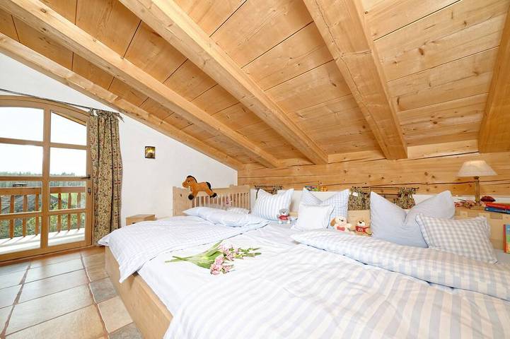 Bauernhof für 6 Personen, mit Whirlpool und Sauna sowie Garten in Eggstätt - 4