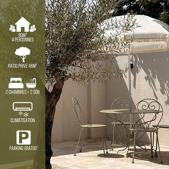 Gîte pour 4 personnes, avec Terrasse et Jardin à Bourg-en-Bresse