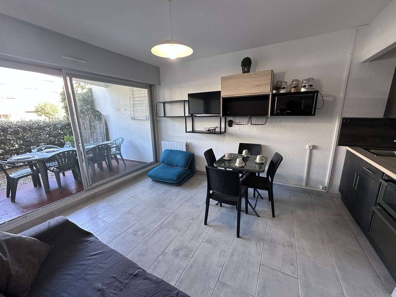 Studio entier, Studio cabine agréable, animaux admis - 4 pers. in Port Camargue, Le Grau-du-Roi