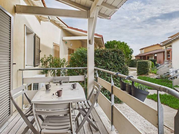 Maison de vacances pour 4 personnes, avec terrasse et piscine