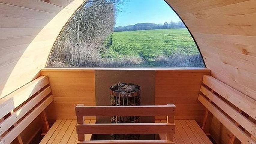 Ferienhaus für 12 Personen, mit Terrasse und Garten sowie Sauna in Steinberg - 3