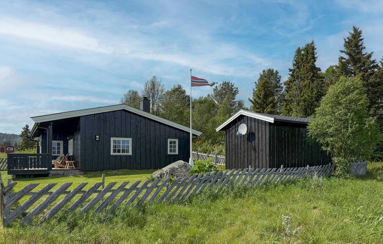 Ferienhaus für 5 Personen mit Seeblick in Nesbyen