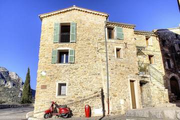 Gîte pour 4 personnes à Sainte-Agnès