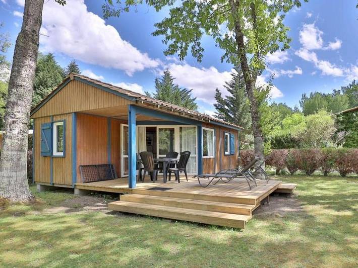 Camping L'Etang d'Ardy - Chalet 5 personnes - Chalet Forêt 3 Pièces 5 Personnes + TV in Saint-Paul-lès-Dax, Région de Dax