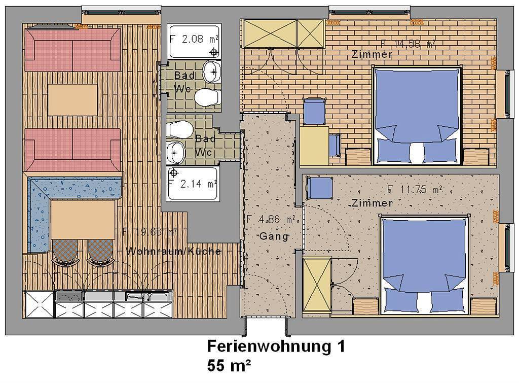 Ganze Ferienwohnung, Ferienwohnungen Foidlhof in Hochfilzen, Kitzbüheler Alpen