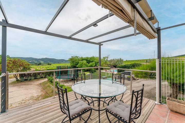 Gite les vignes - La bastide st jacques - Piscine in Vinsobres, Région de nyons