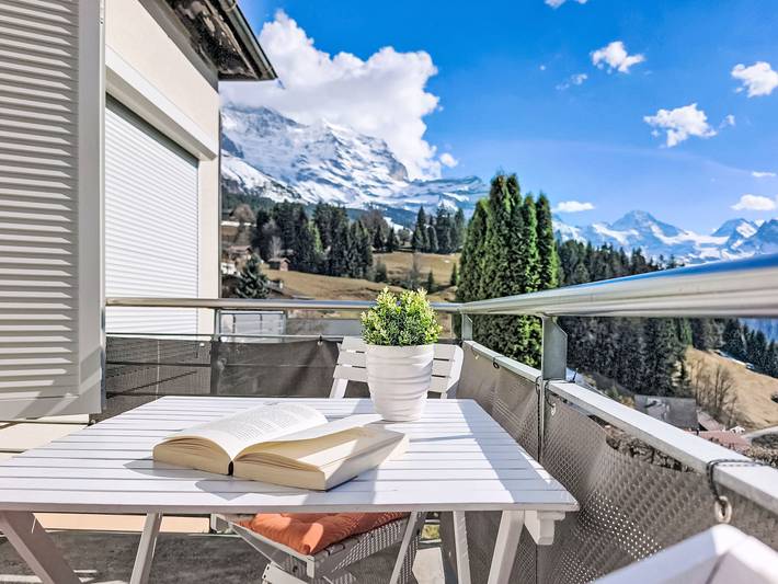 Vakantiewoning voor 2 personen, met Balkon in Wengen
