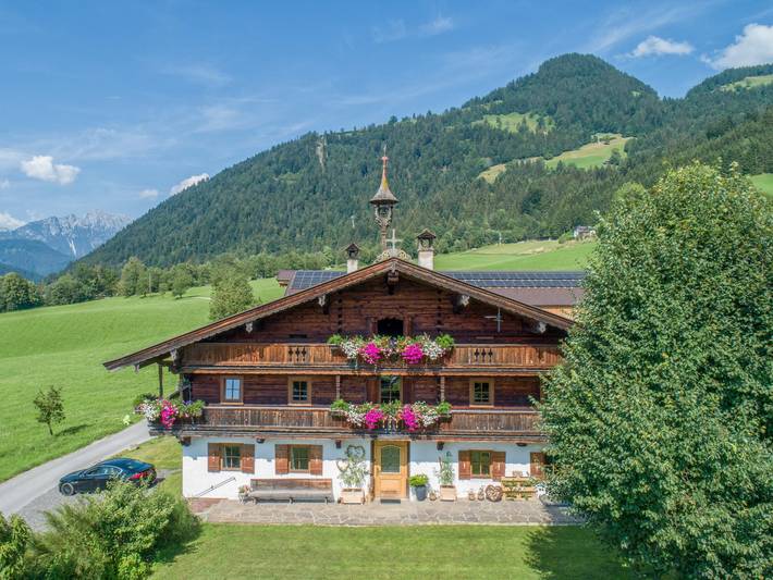 Bauernhof für 12 Personen, mit Garten und Balkon in SkiWelt Wilder Kaiser - Brixental