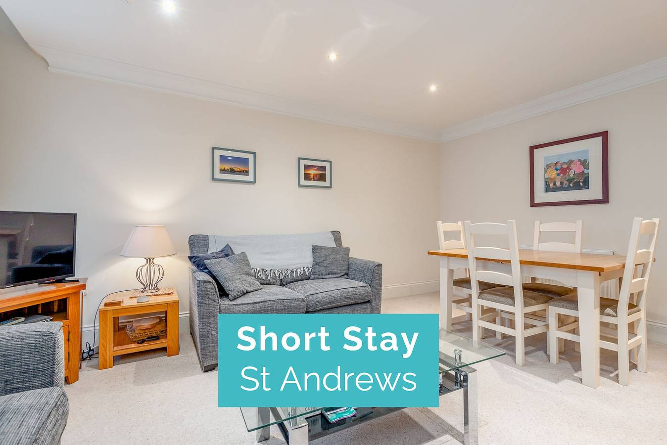 Apartment for 6 People in St Andrews, Fife region