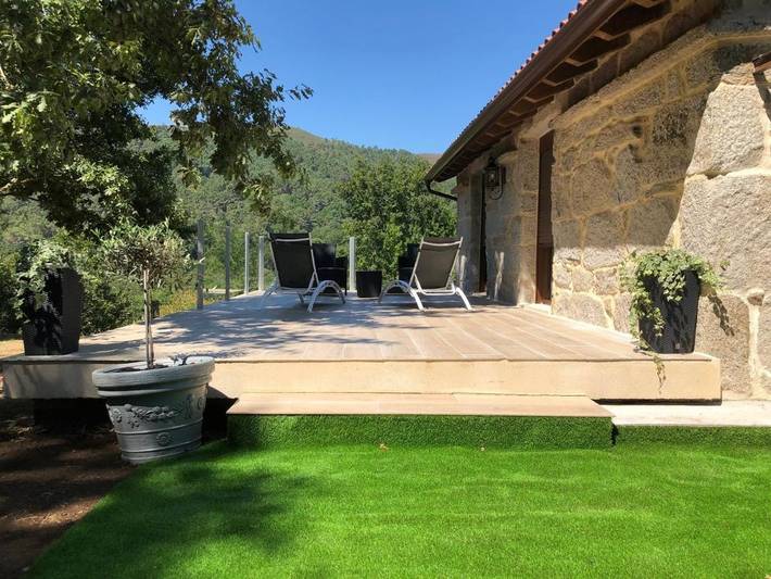Chalet para 5 personas, con Balcón y Terraza además de Jardín y Vistas en Provincia de Orense