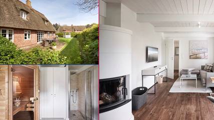 Ferienhaus für 5 Personen, mit Sauna und Garten, mit Haustier in Nieblum