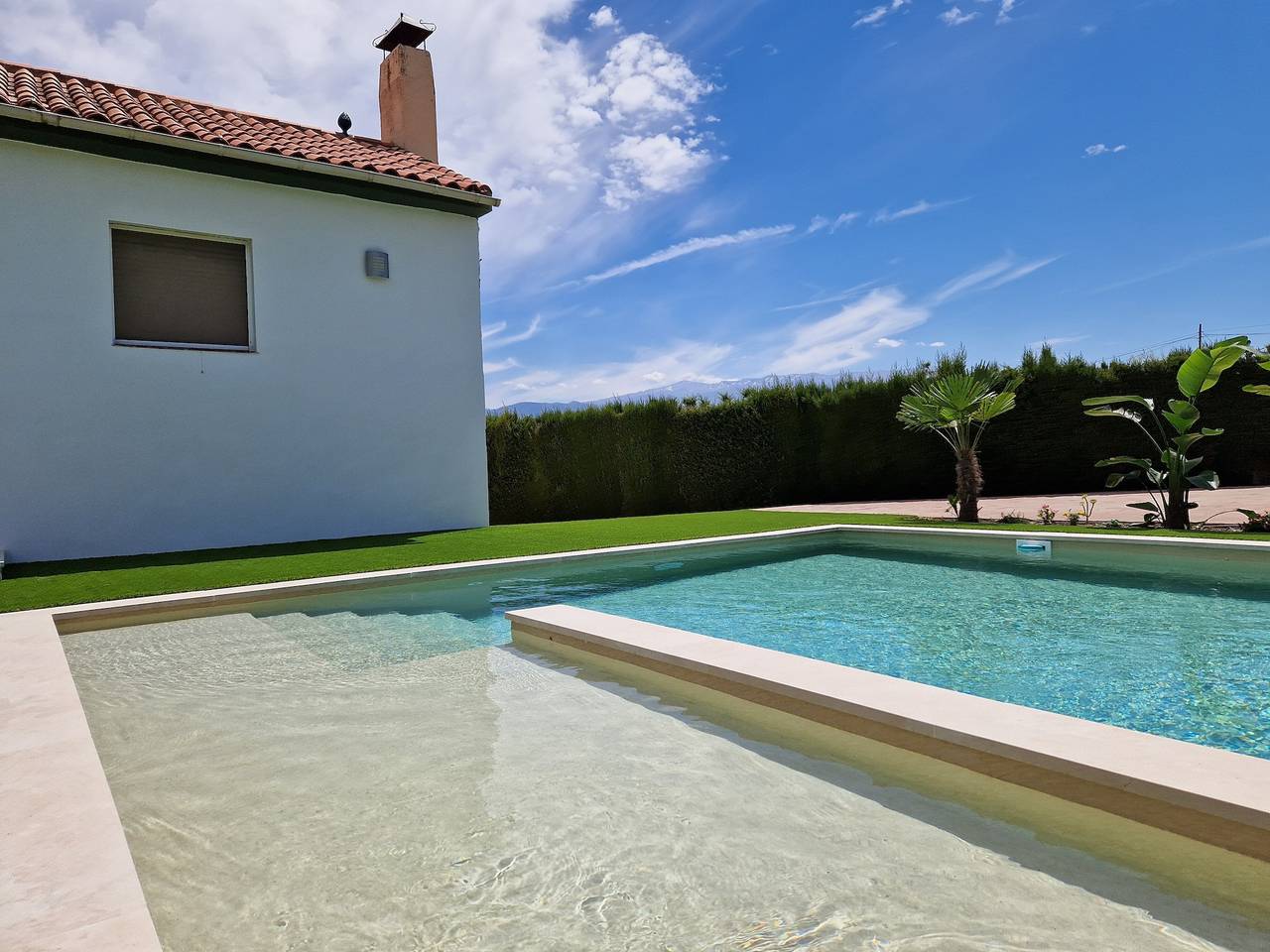 Ganze Wohnung, Apartment 'Gemütliche Casita mit Pool' mit Gemeinschaftspool, Wlan und Klimaanlage in Alhendín, Granada Provinz